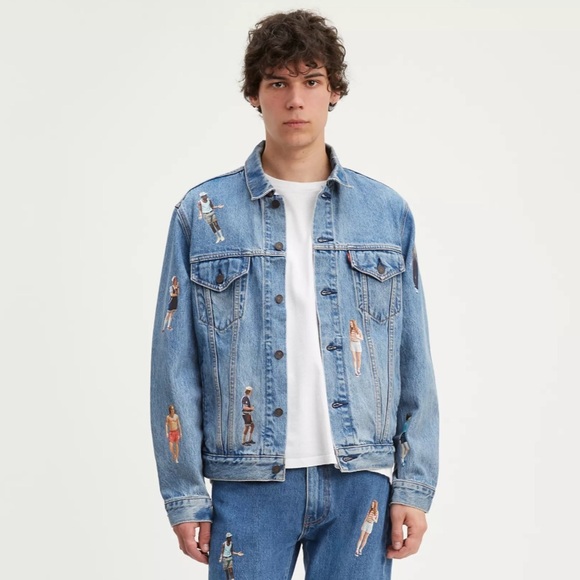 LEVI'S® X STRANGER THINGS VINTAGE FIT TRUCKER JACKET XL